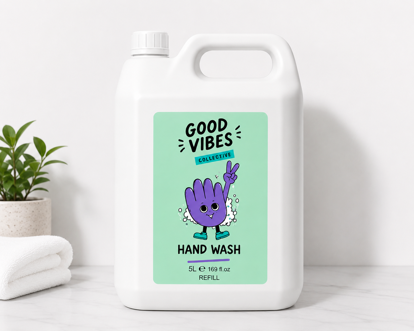 Good Vibes Hand Wash - 5L Refill